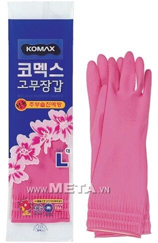 Găng tay cao su komax size s-m-l ,xuất xứ hàn quốc