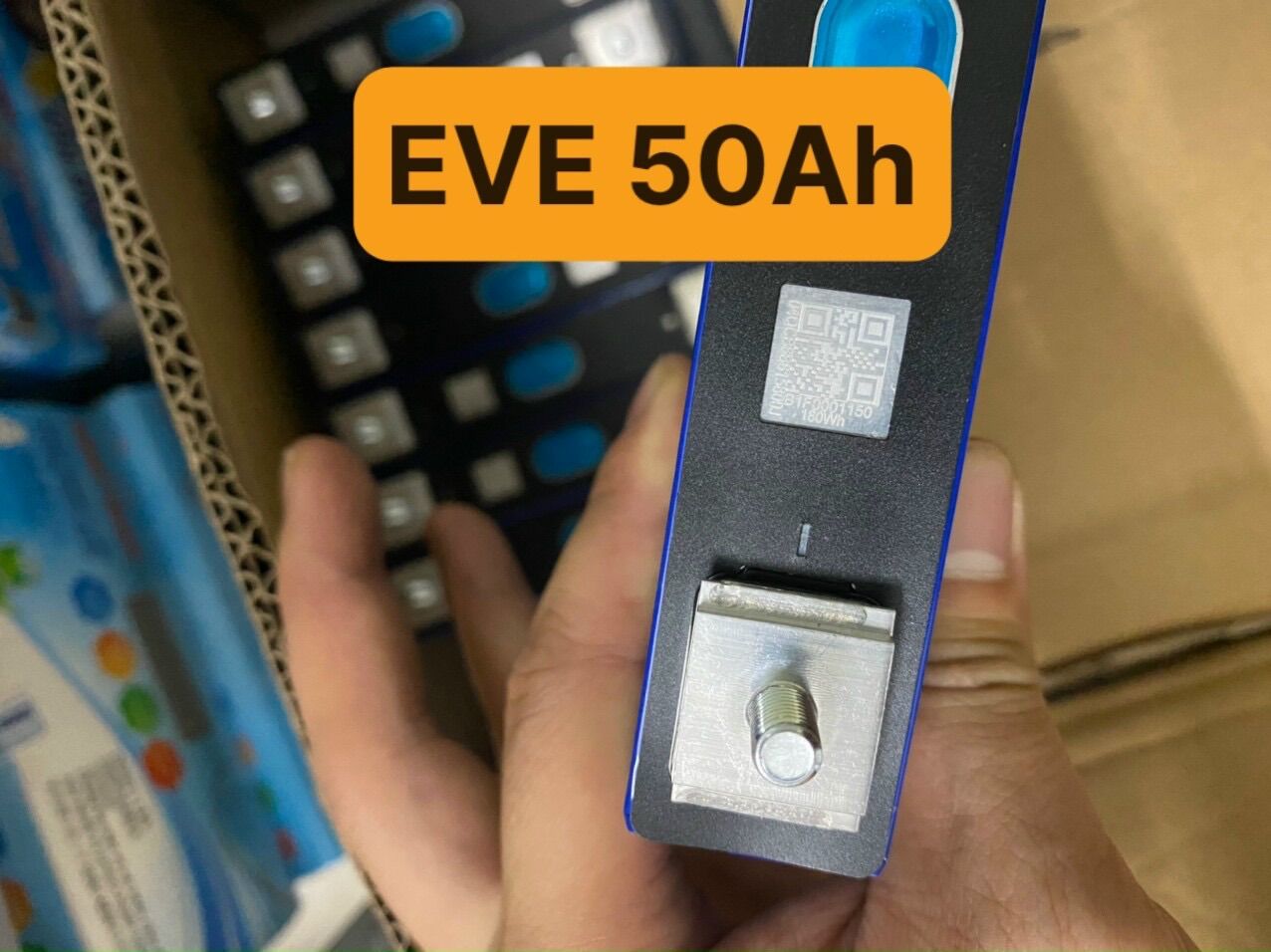 Pin lifepo4 3.2v 50Ah mới