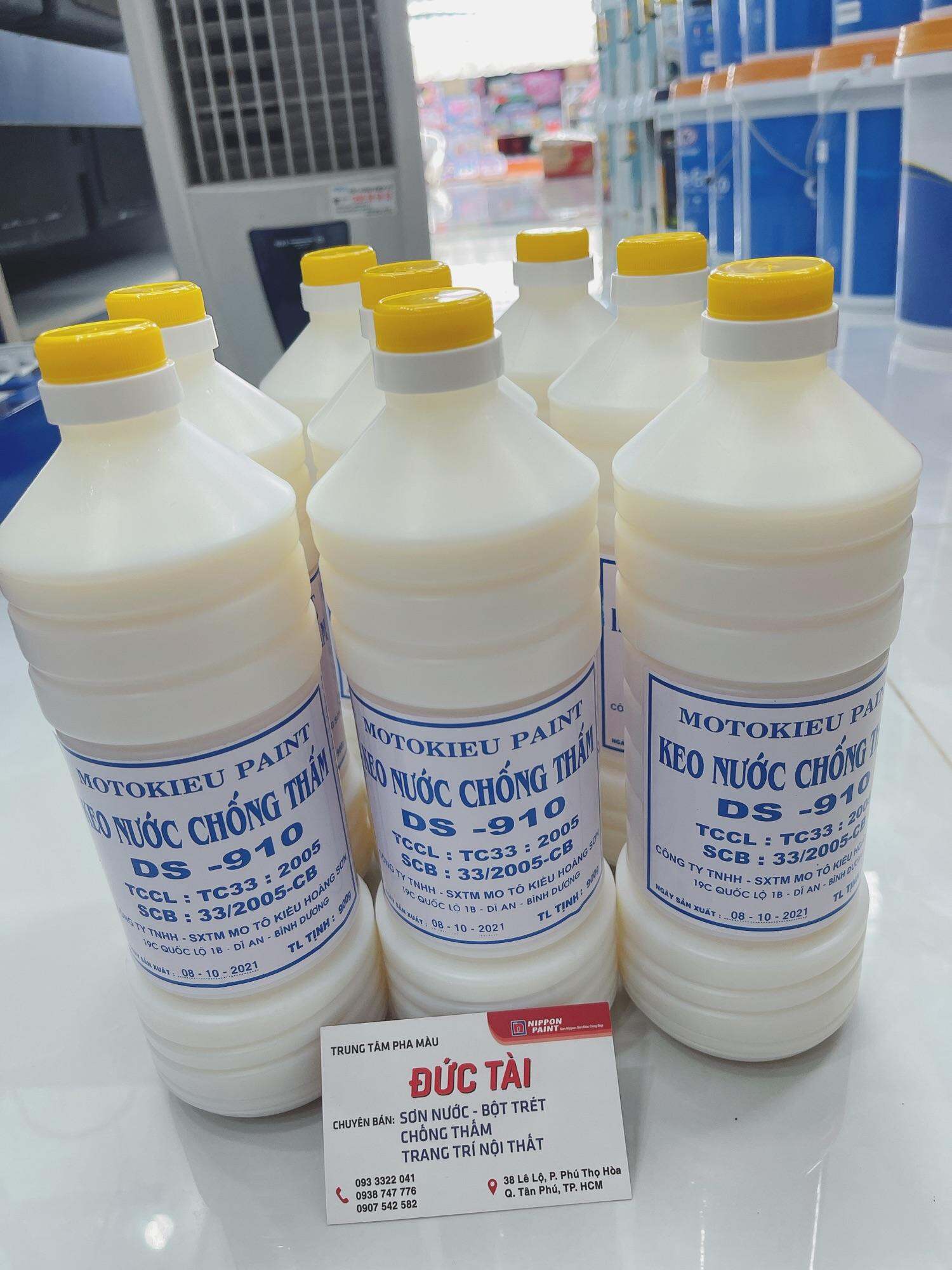 MoTokieu Keo chống thấm tường nhà DS 910 1lit