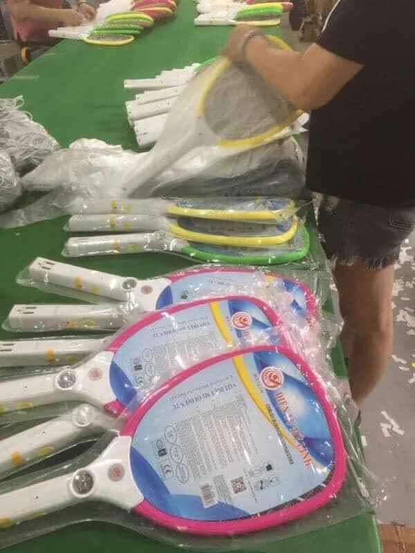 Vợt Bắt Muỗi Có Đèn, Chống Giật.