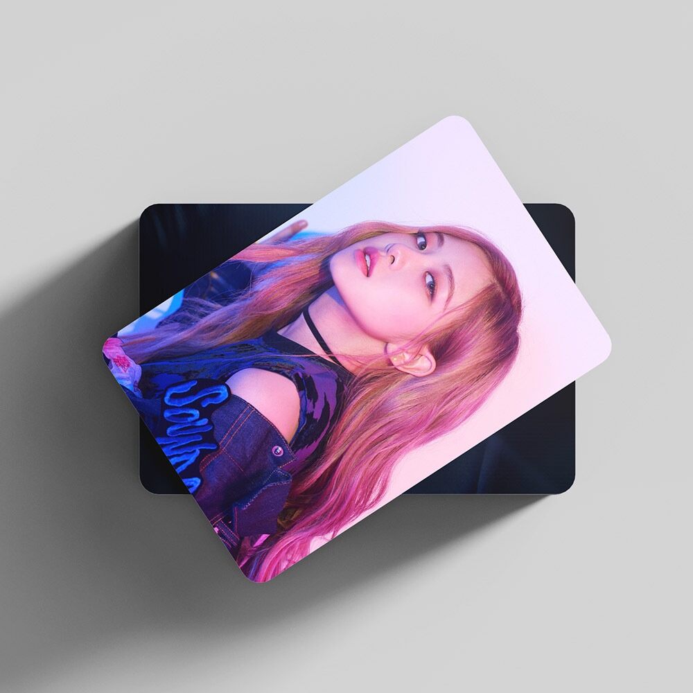 Set 55 lomo card Blackpink Rose