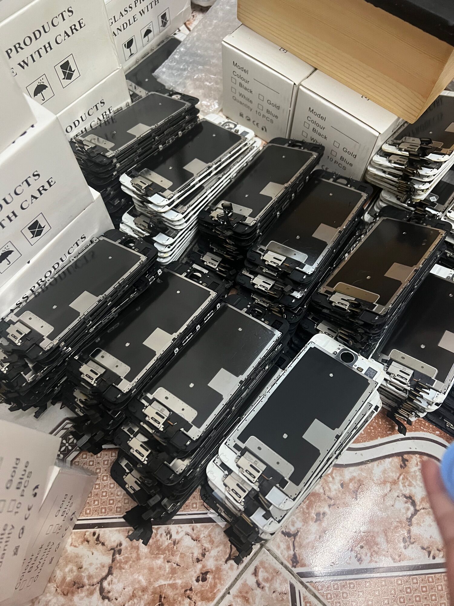 Màn hình thay thế 6S zin bóc full cụm