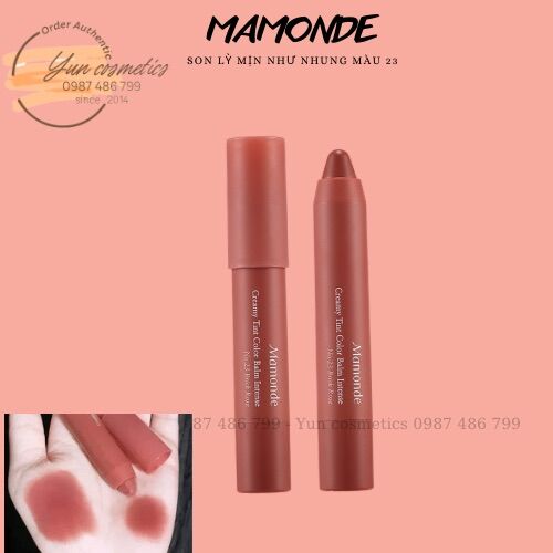Son bút chì hot hit mamonde màu 23 siêu tây