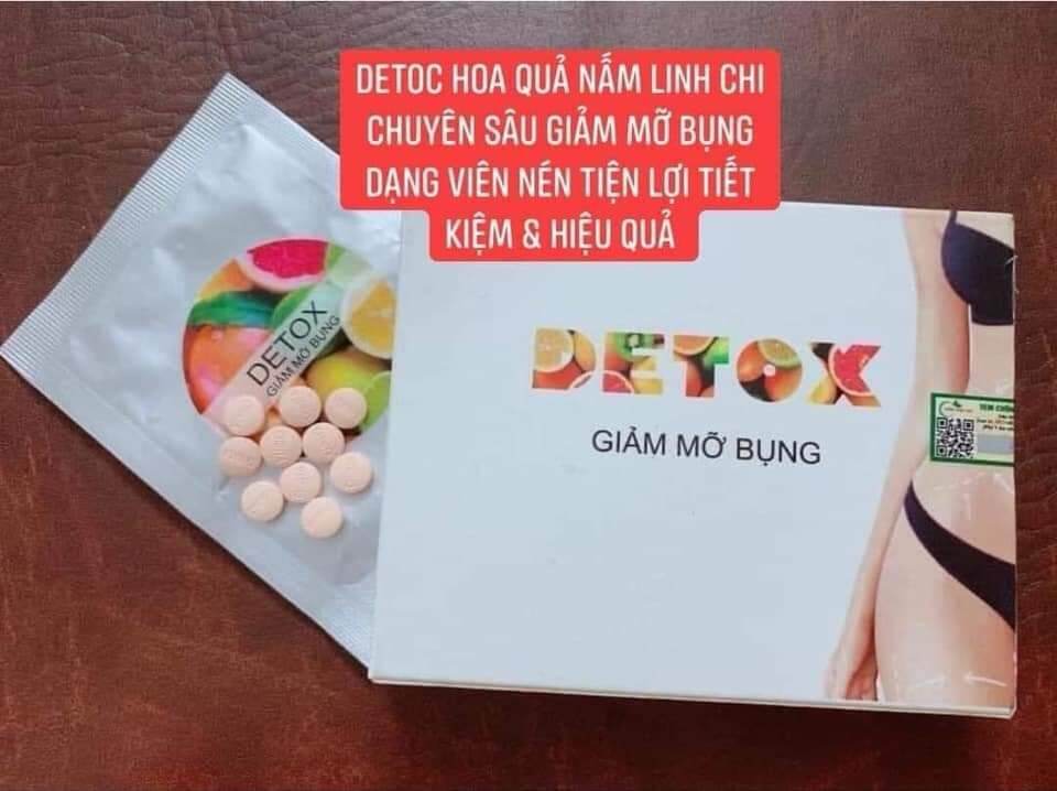Giảm mỡ bụng Detox