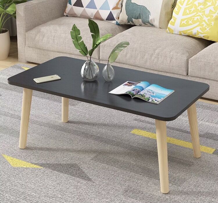 [HCM]Bàn xếp vân gỗ chân gỗ 40*80 cao 35cm