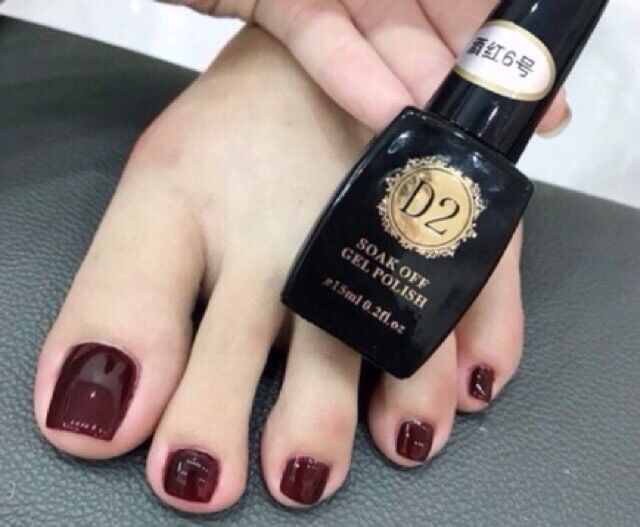 Sơn đỏ D2 bán lẻ Phụ kiện Nail