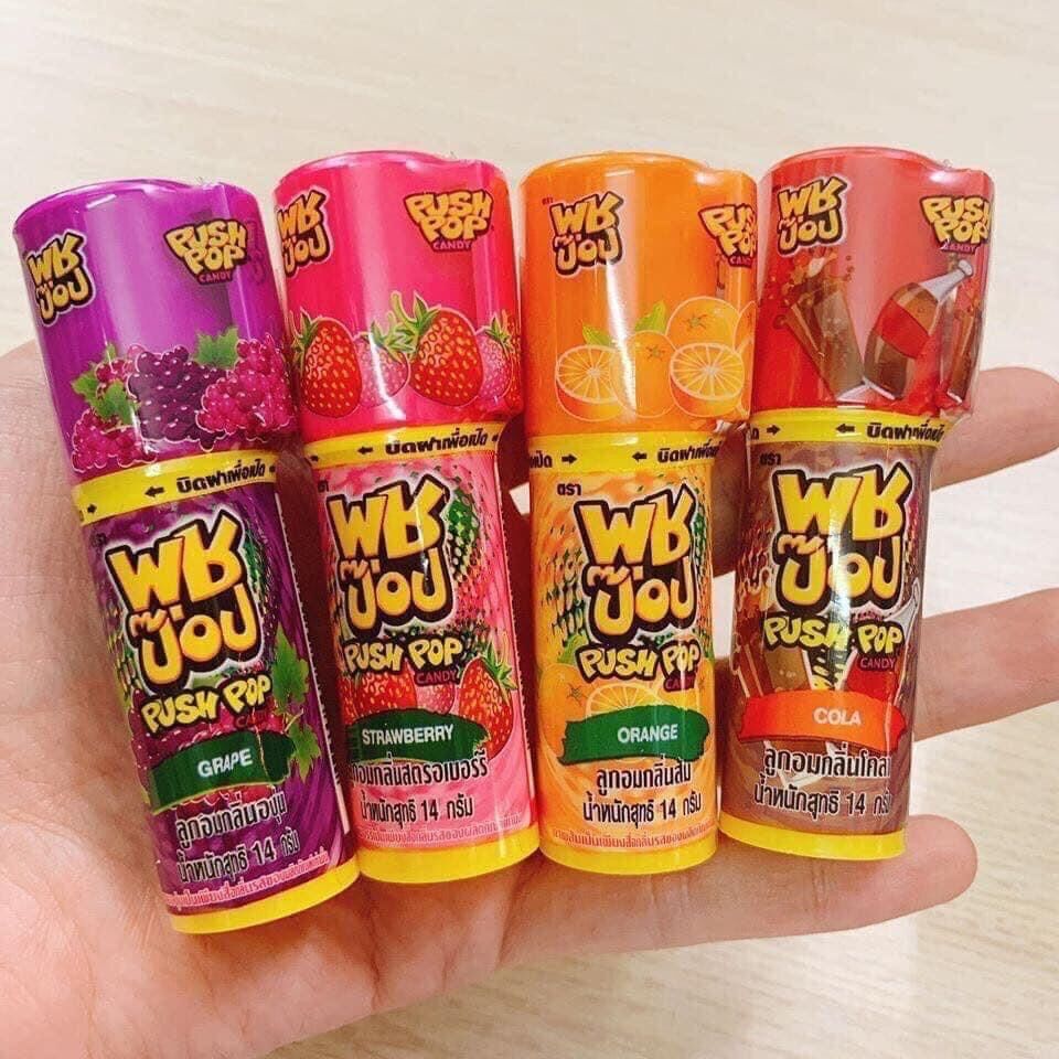 Kẹo son môi Push Pop 18k/ thỏi (màu ngẫu nhiên)