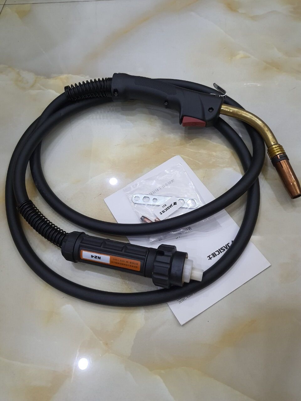 BỘ MỎ SÚNG HÀN MIG 24 KD HÃNG JASIC SỊN BLACKWOL-3M
