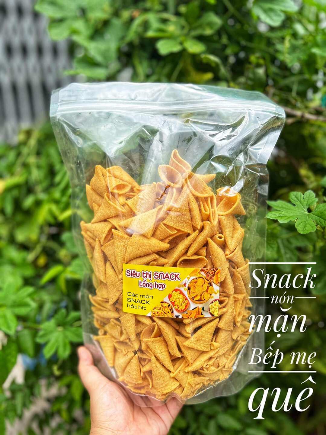 Salty Corn Cone Snack 500g
