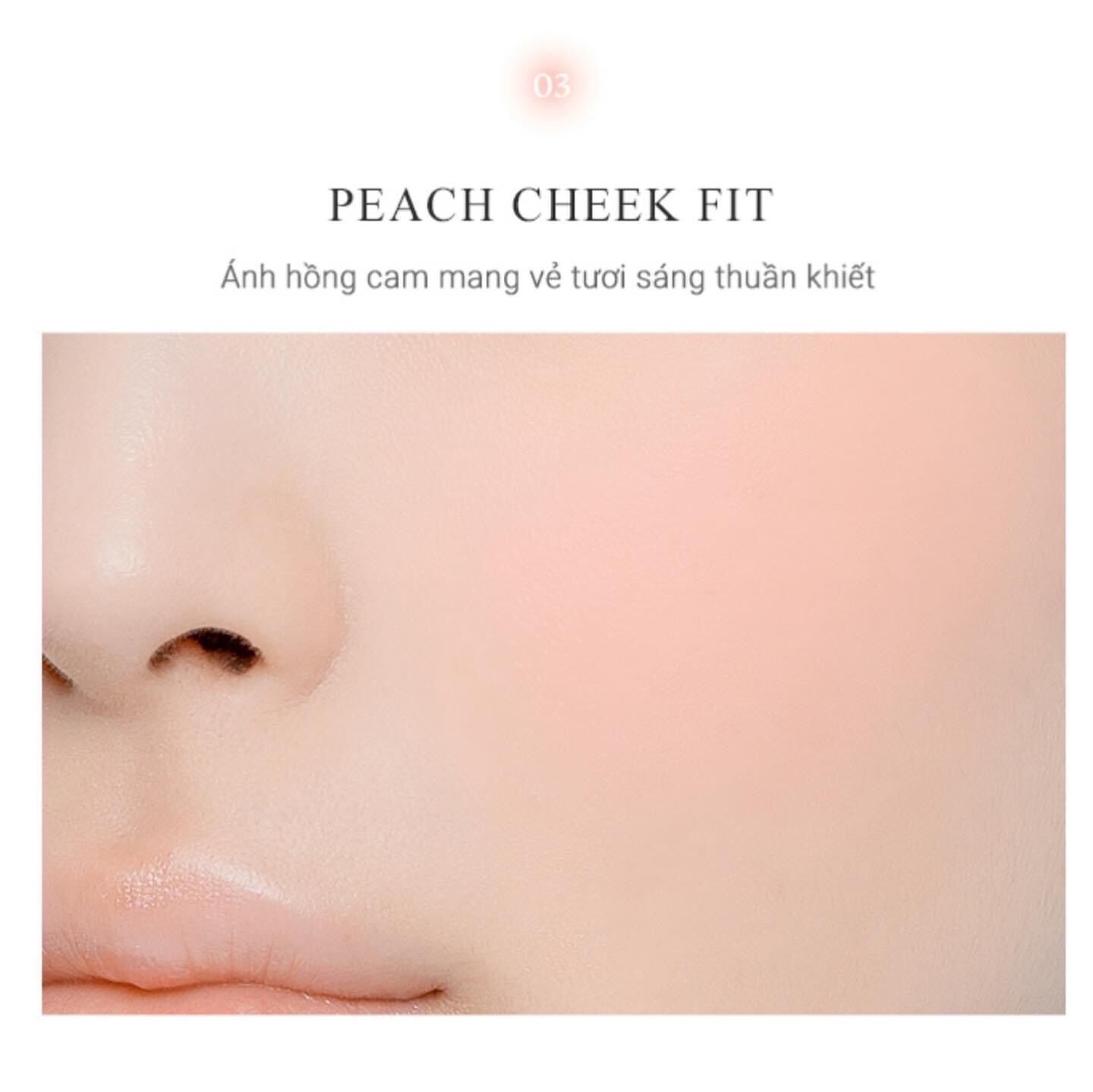 Má hồng Eglips Cheek Fit Blusher Tone 2,3,4,6