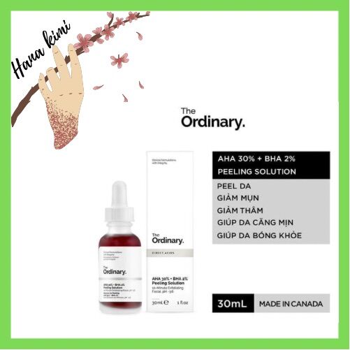 Tinh chất peeling the ordinary