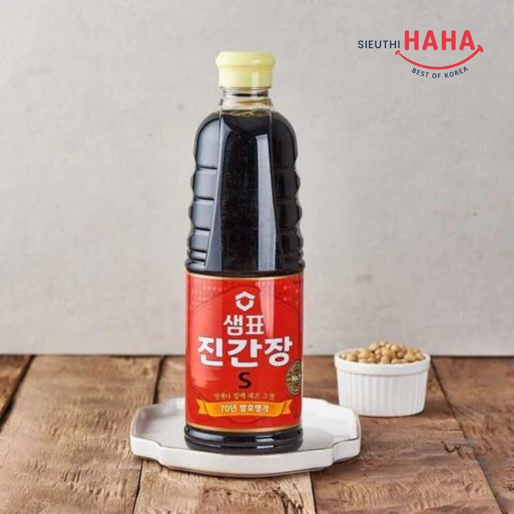 Nước tương hàn quốc bán chạy nhất Jin S Sempio Soy Sauce 500ml