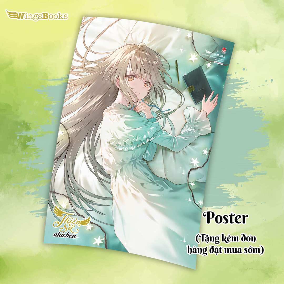 Kim đồng - light novel thiên sứ nhà bên bản giới hạn kèm poster số lượng có hạn