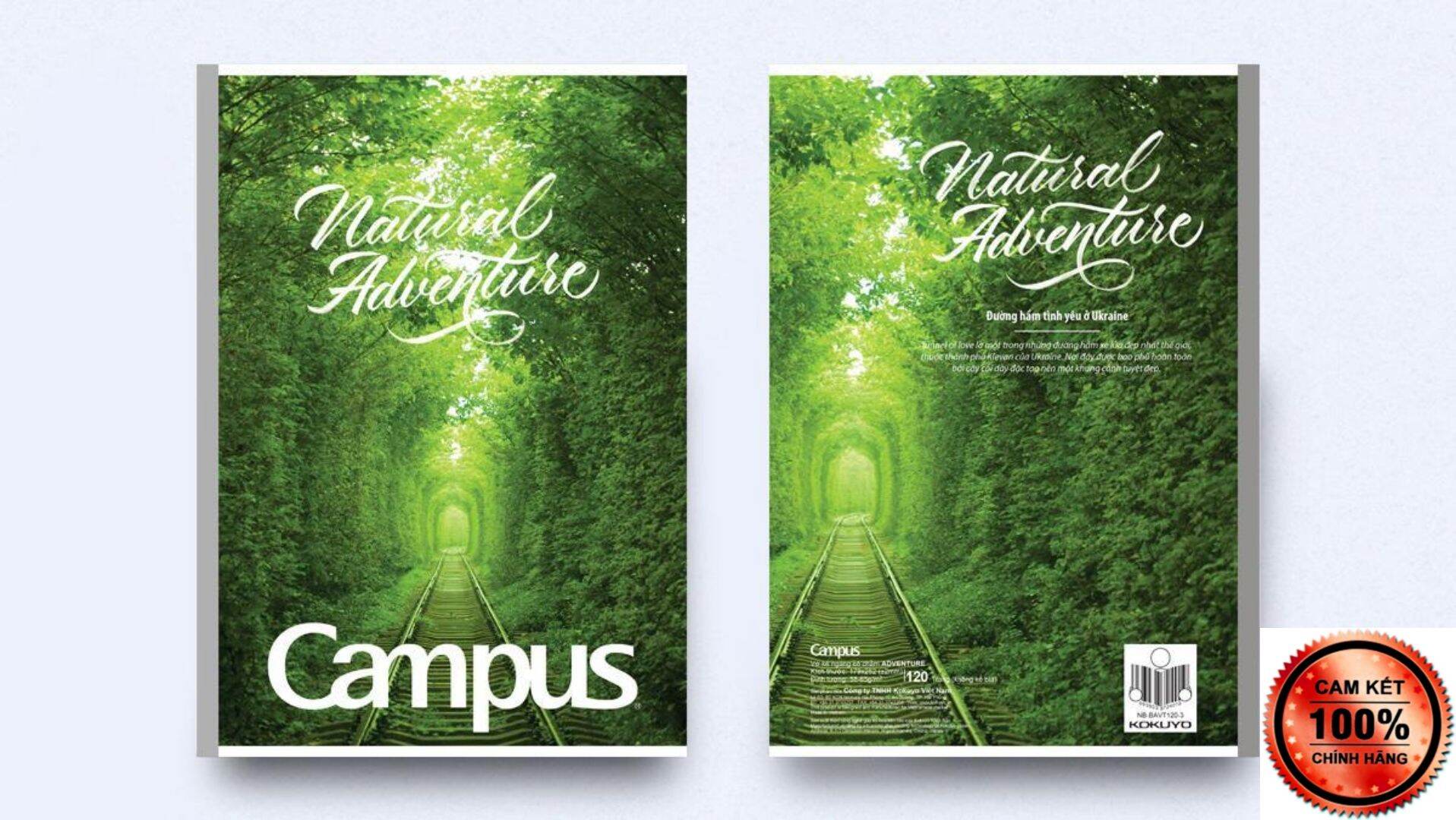 Vở kẻ ngang có chấm 120 trang Adventure CAMPUS