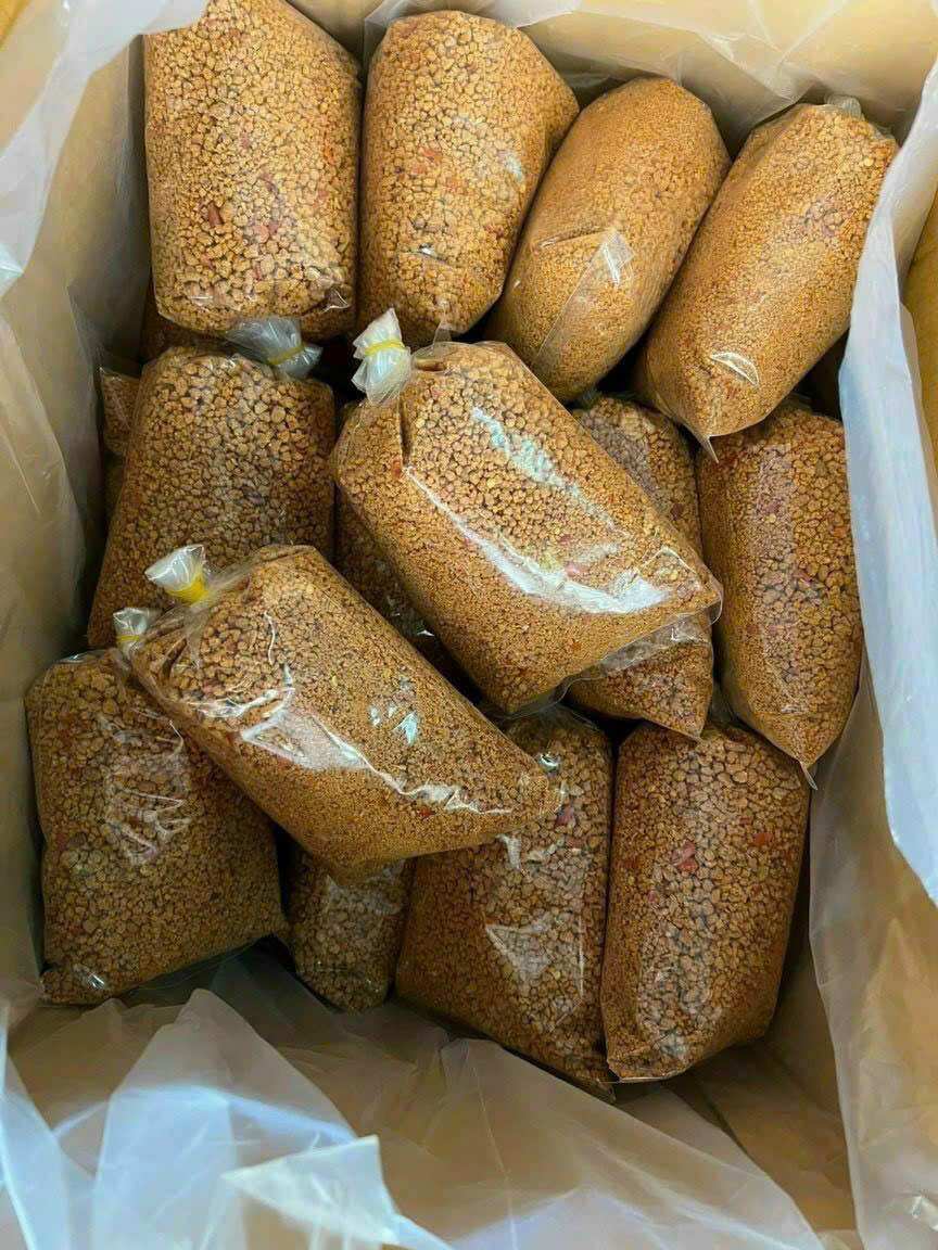 BỊCH 500g MUỐI SẤY TÂY NINH THƠM NGON