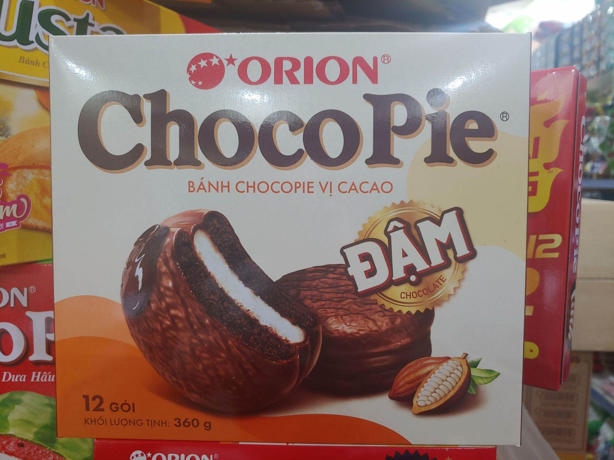 Bánh Choco-Pie tình hộp 12 cái