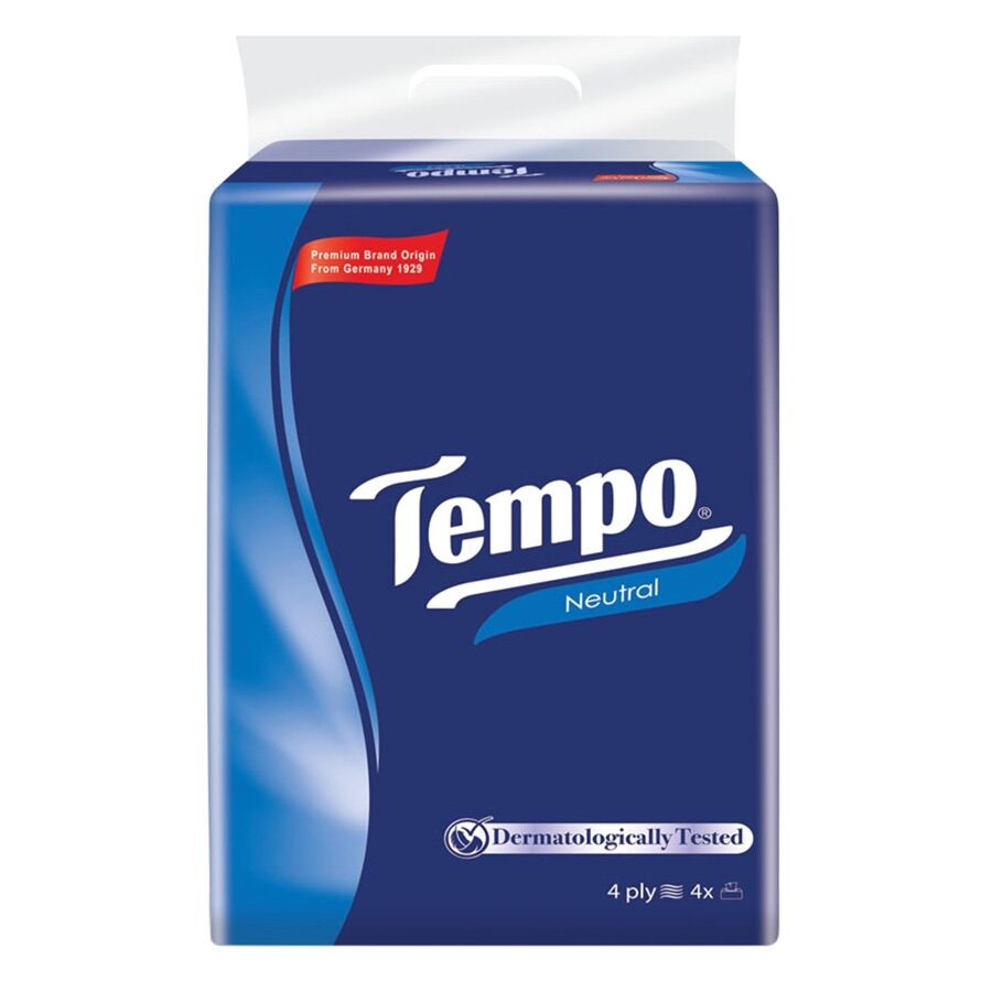 Khăn Giấy Tempo Softpack Neutral 90 Miếng