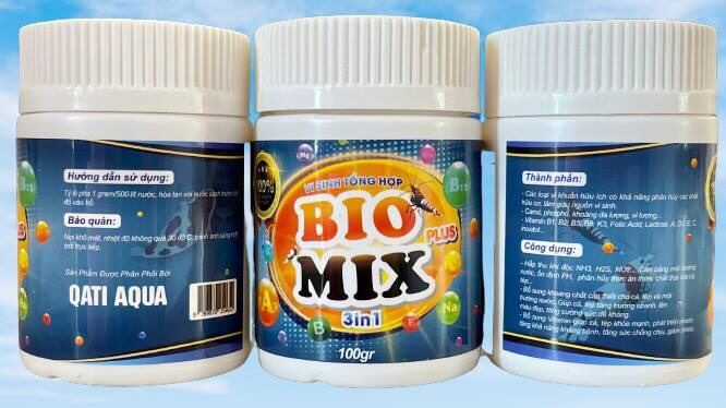 Men vi sinh BIO MIX xử lý nước hồ cá