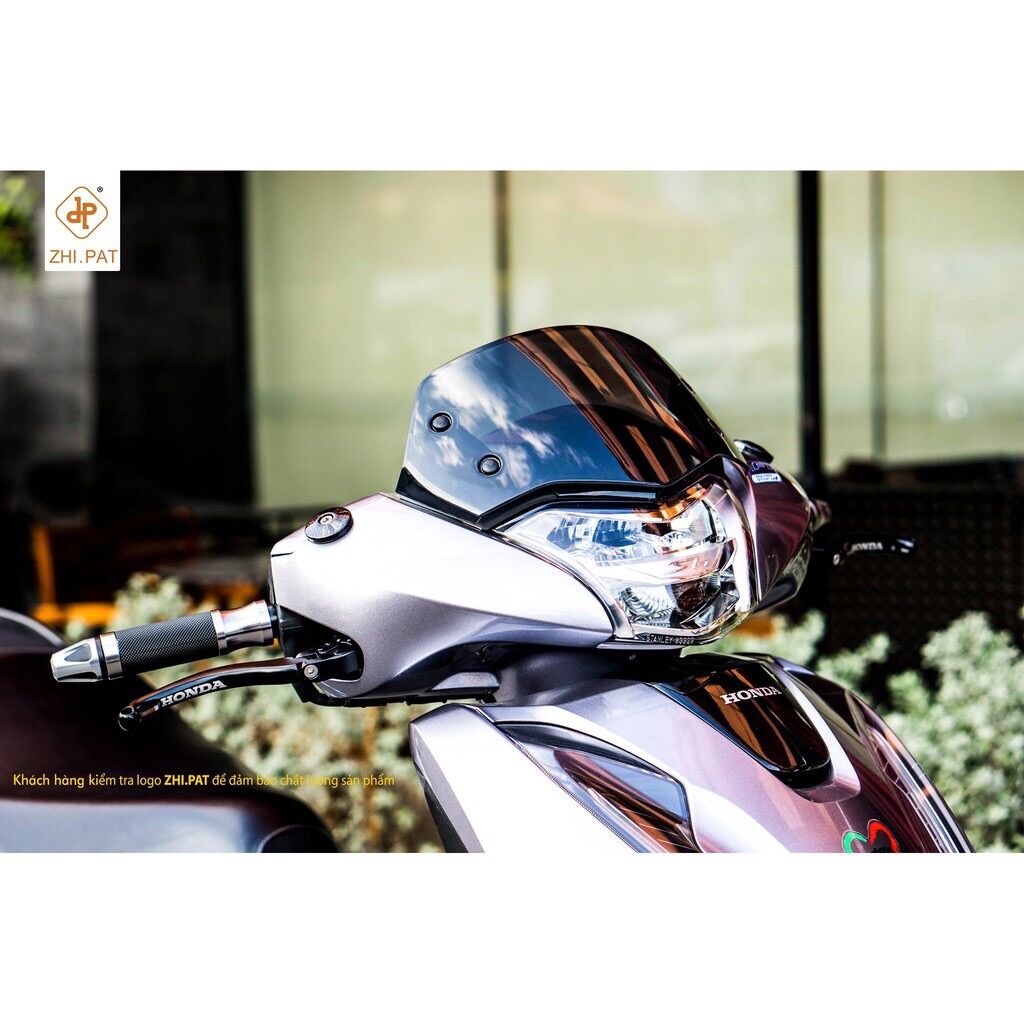 Kính chắn gió honda sh 2017-2019 chính hãng ziphat cao cấp