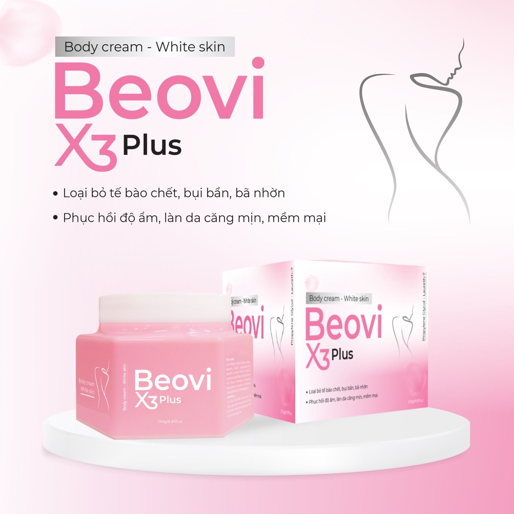 KEM BODY THU THUỶ BEOVI CHÍNH HÃNG TEM CHECK