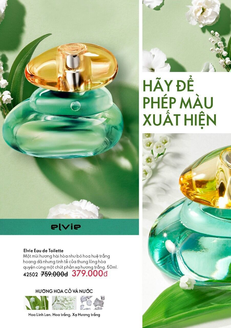 Nước hoa elvie eau de toilette 32.235 50ml