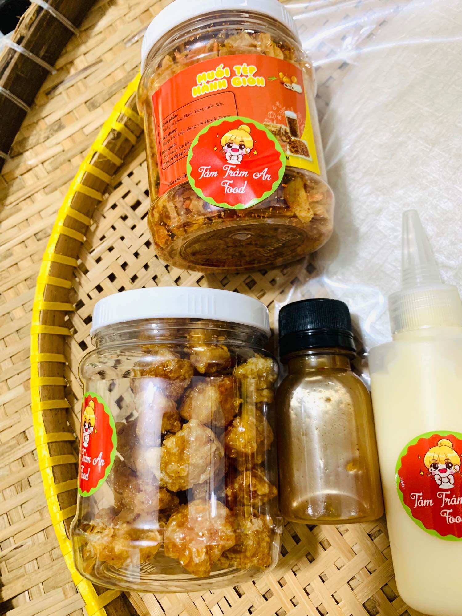 Bánh Tráng Phơi Sương Tóp mỡ combo VIP