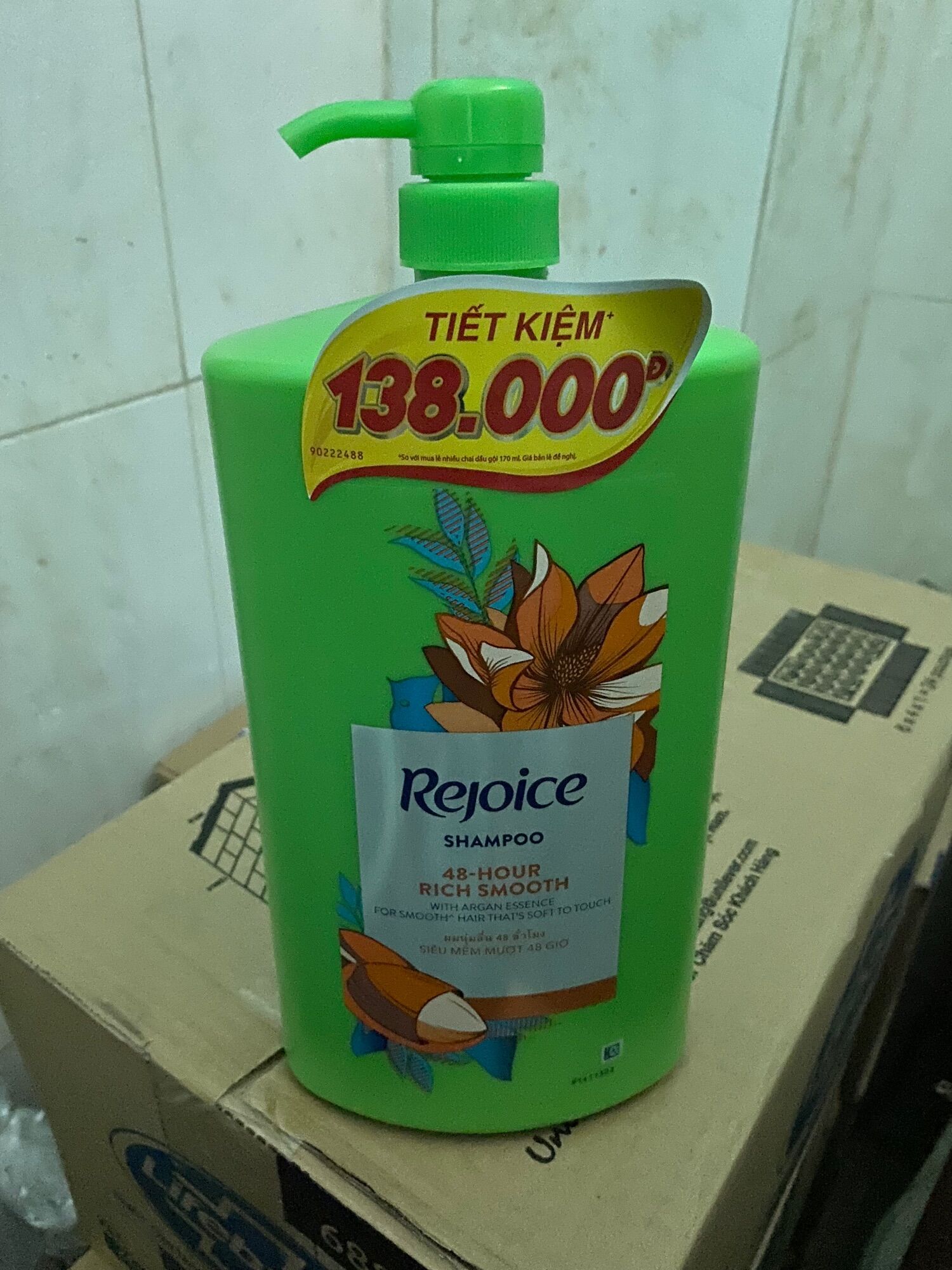 Dầu gội rejoice siêu mượt 1.2kg - 1.8kg