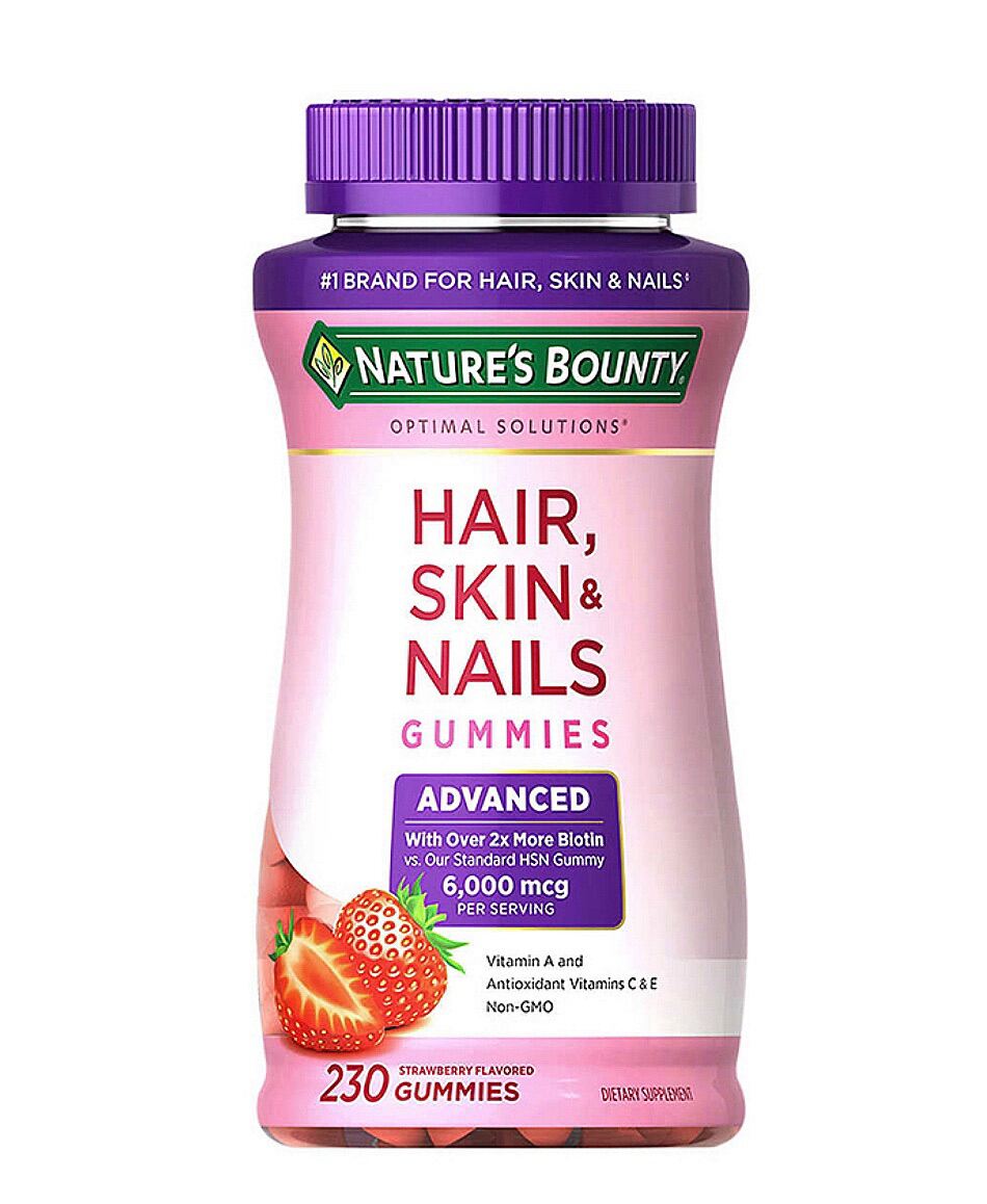 MẪU MỚI Natures Bounty Hair, Skin and Nails x2 Biotin 230 viên Mỹ