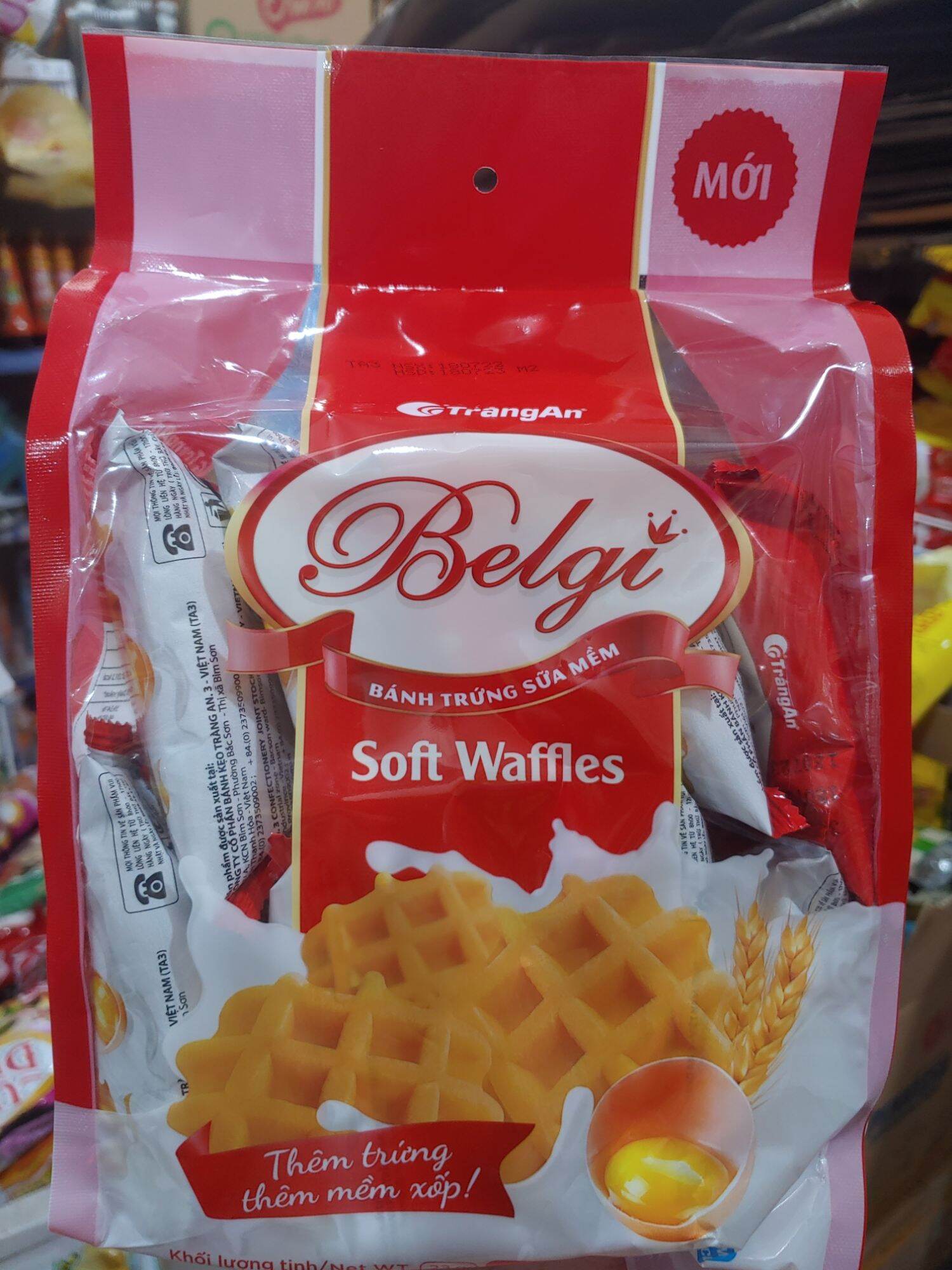 Bánh Belgi tràng an các vị