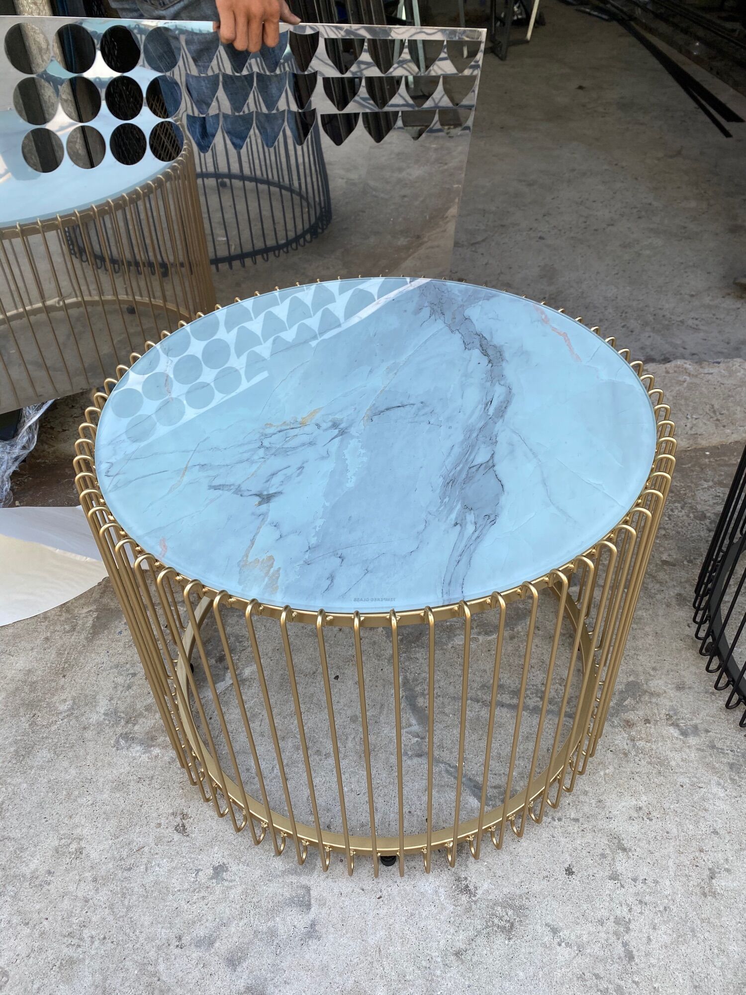 Bàn Sofa Lồng Chim
