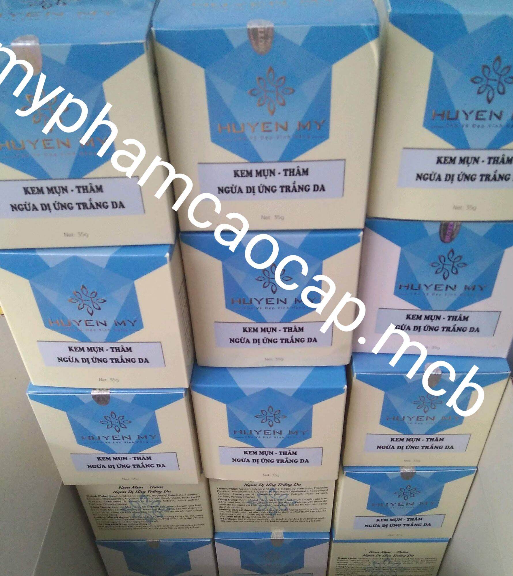 kem huyền my mụn thâm trắng da 35g