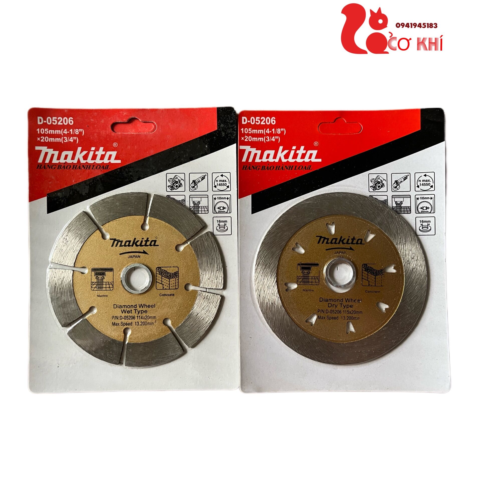 Lưỡi cắt gạch makita 100