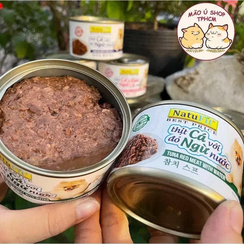 [COMBO 12 - 48 LON 160G] PATE NATUFIT CHO CẢ CHÓ VÀ MÈO