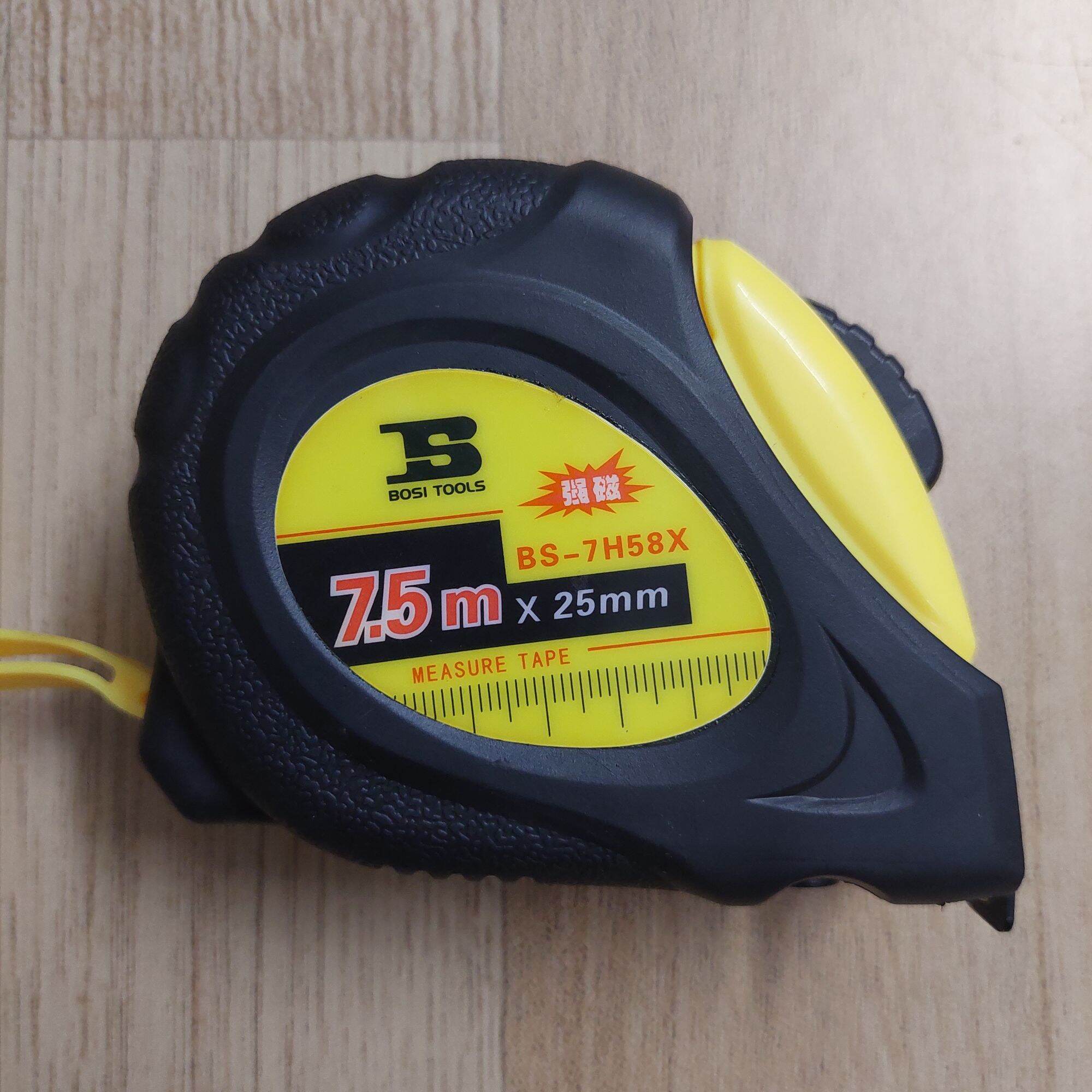 Thước dây cuộn 5m, 7.5m bosi