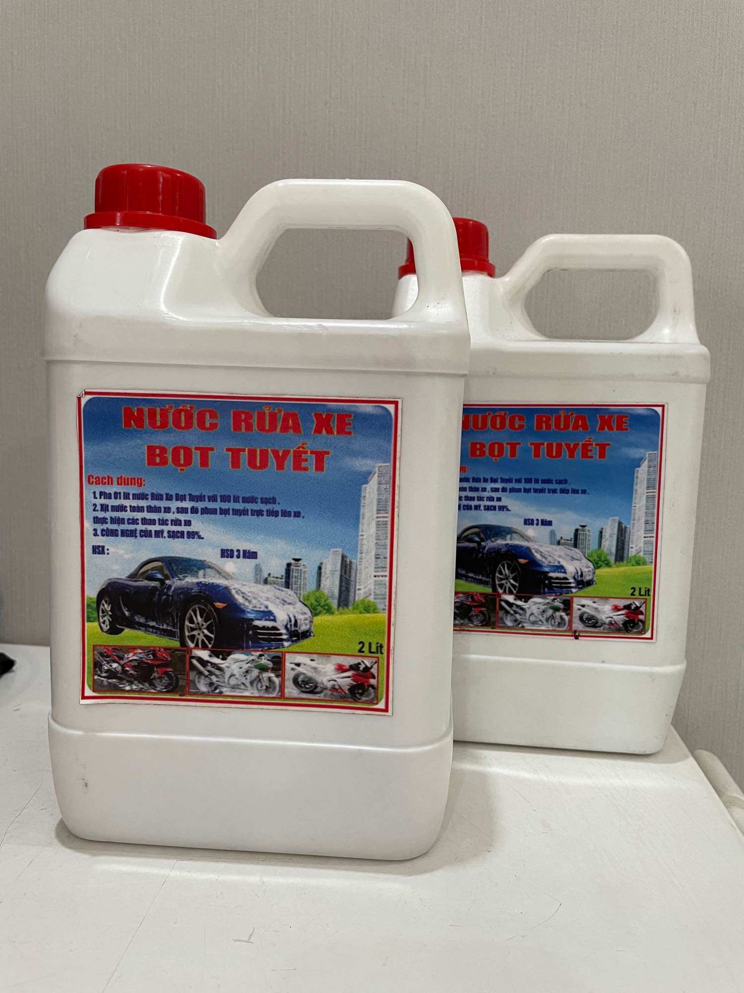 Rửa Xe Bọt Tuyết ( 2 Lít ) - Super Clear