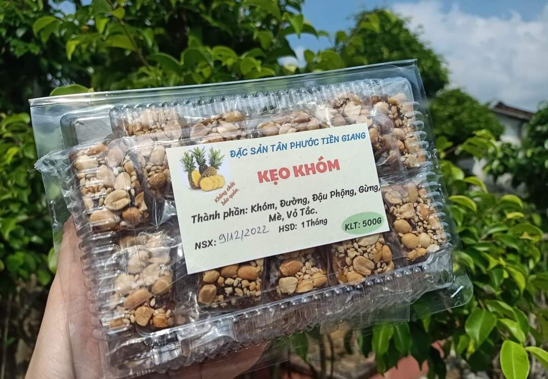 0.5KG KẸO KHÓM ĐẶC SẢN TÂN PHƯỚC
