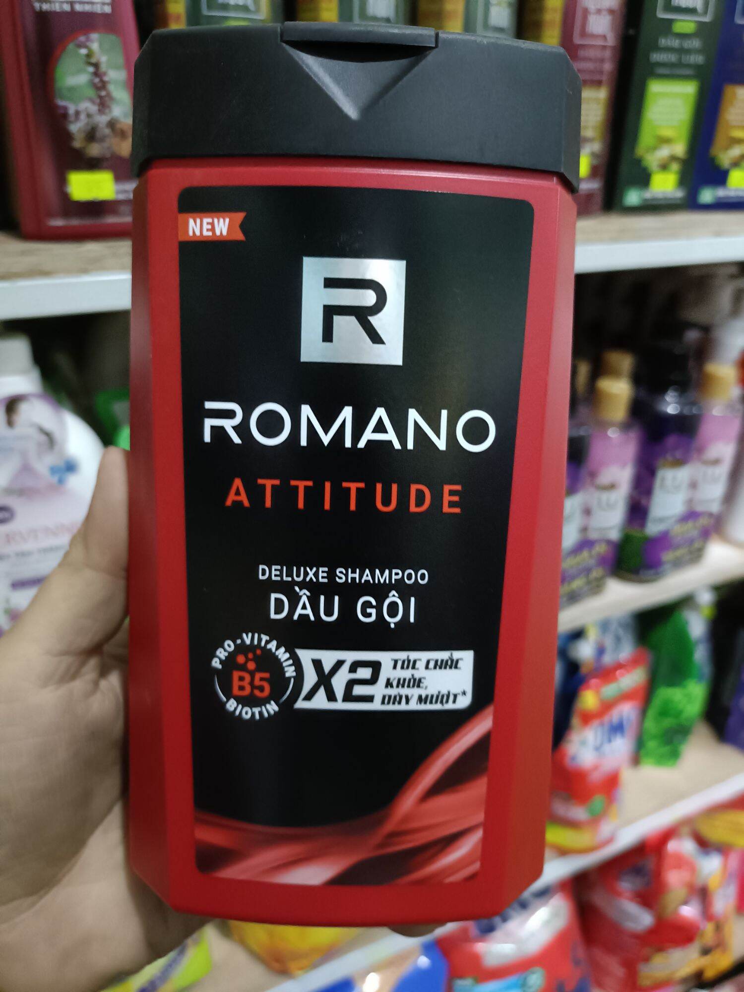 Dầu gội Romano classic, attitude 380g