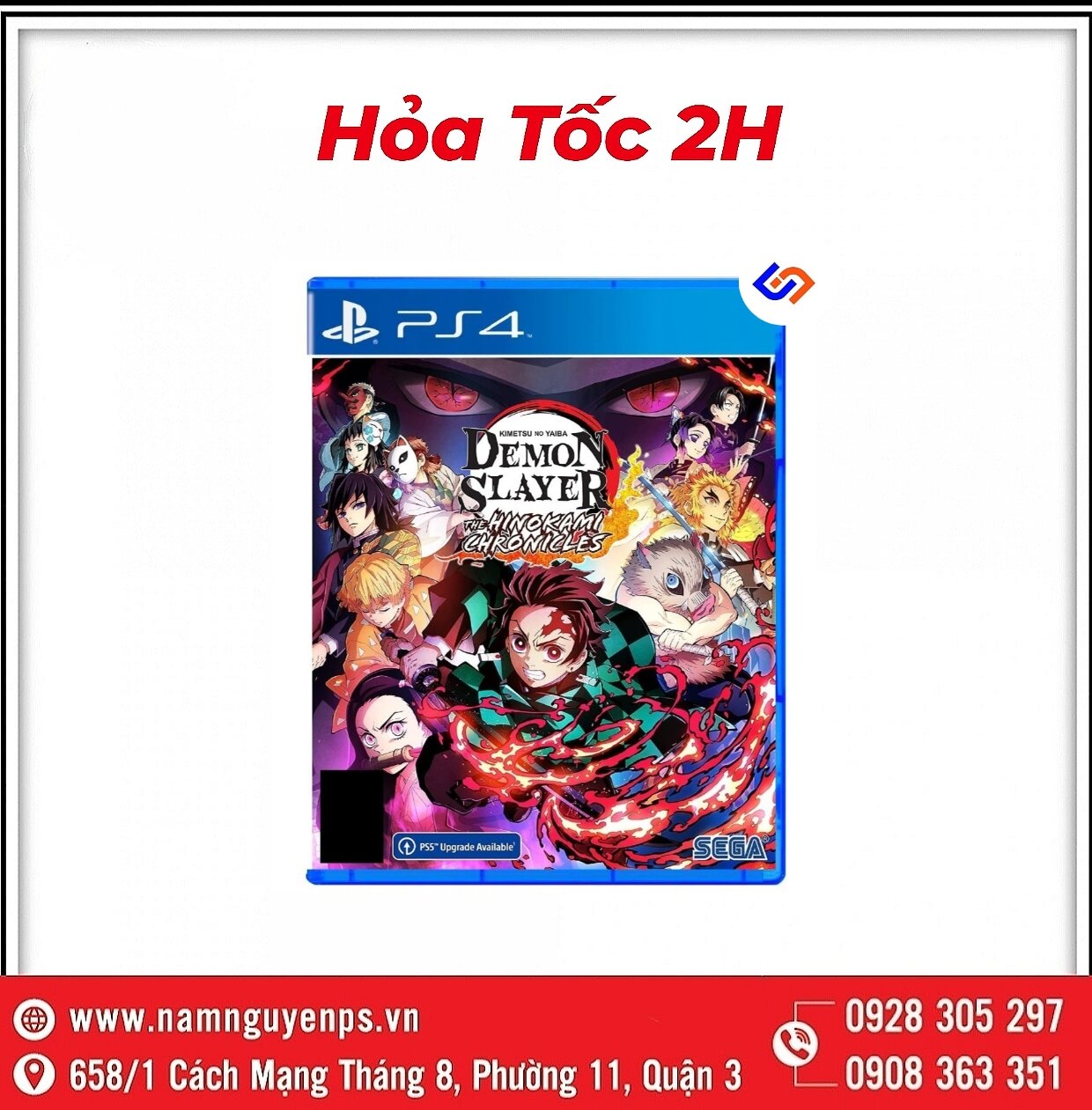 Đĩa Game PS4 | Demon Slayer : Kimetsu no Yaiba – The Hinokami Chronicles