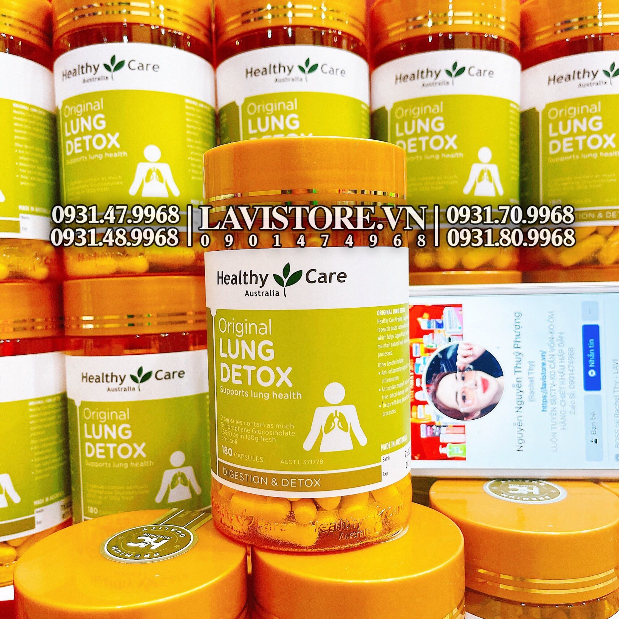 😷 BỔ PHỔI - THẢI ĐỘC PHỔI LUNG DETOX Healthy care