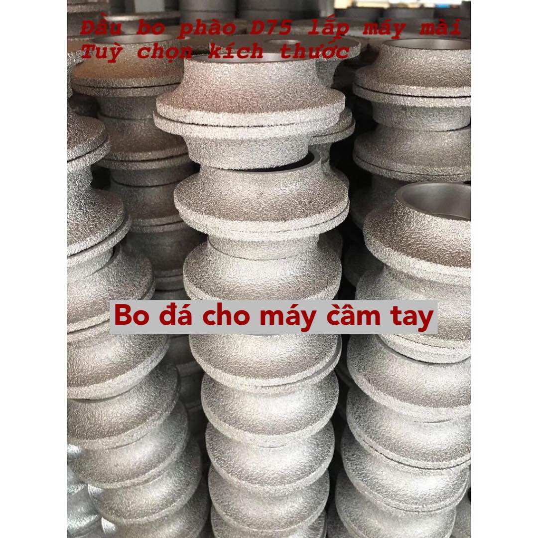 Bát soi phào móng lừa D75 lắp máy mài