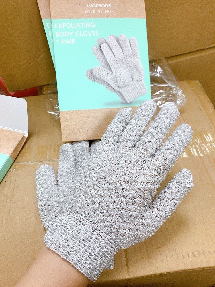 Găng tay tắm Watsons thái lan