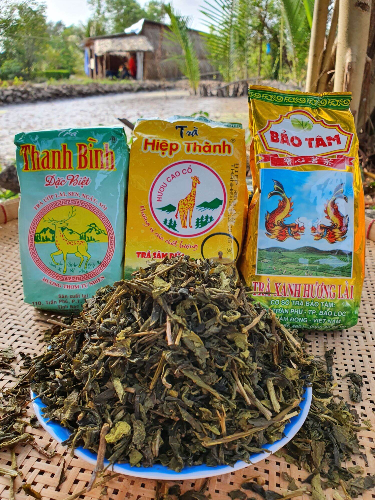 Combo 3 loại trà thanh bình -sâm dứa - bảo tâm/ 210g