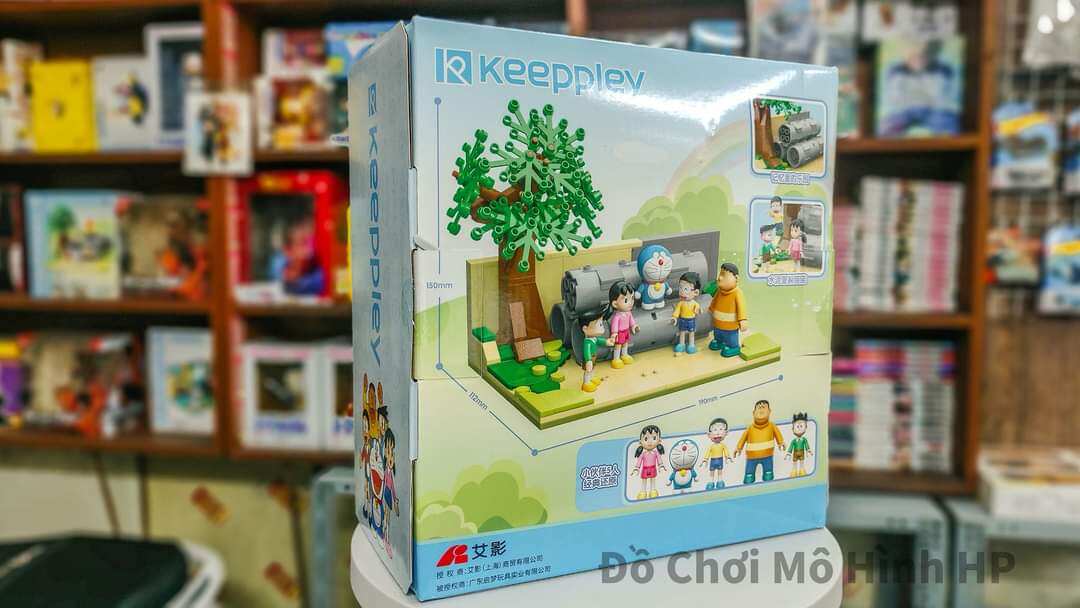 Bộ mô hình Doraemon sân bóng chày Keeppley