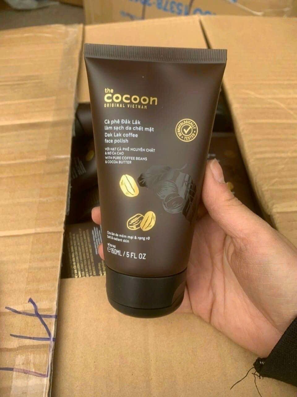 TẨY TẾ BÀO CHẾT CAFE TỪ THIÊN NHIÊN COCOON