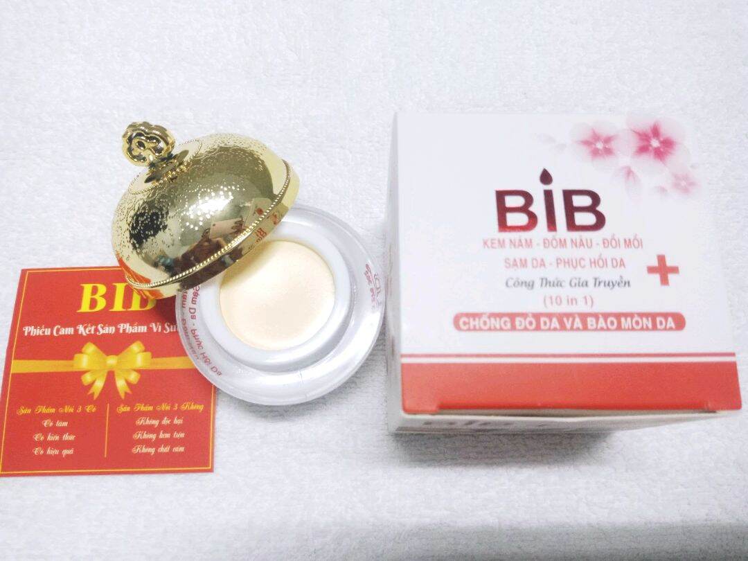 KEM NÁM - ĐỐM NÂU - ĐỒI MỒI - SẠM DA - PHỤC HỒI DA( BIB 16G )