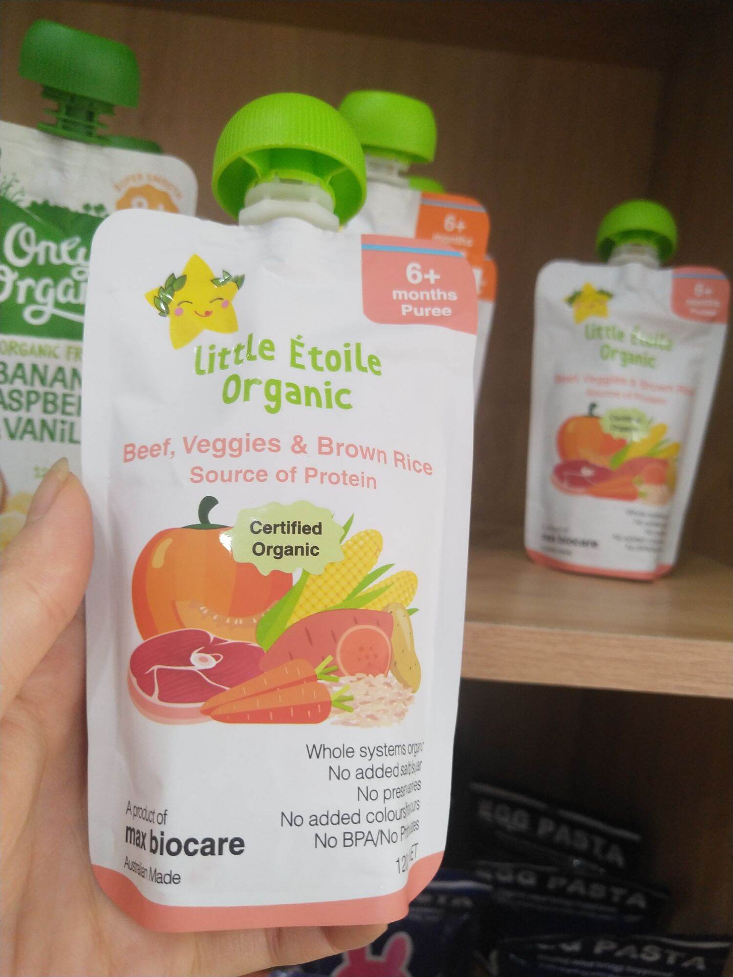 Hoa quả nghiền hữu cơ Little Étoile