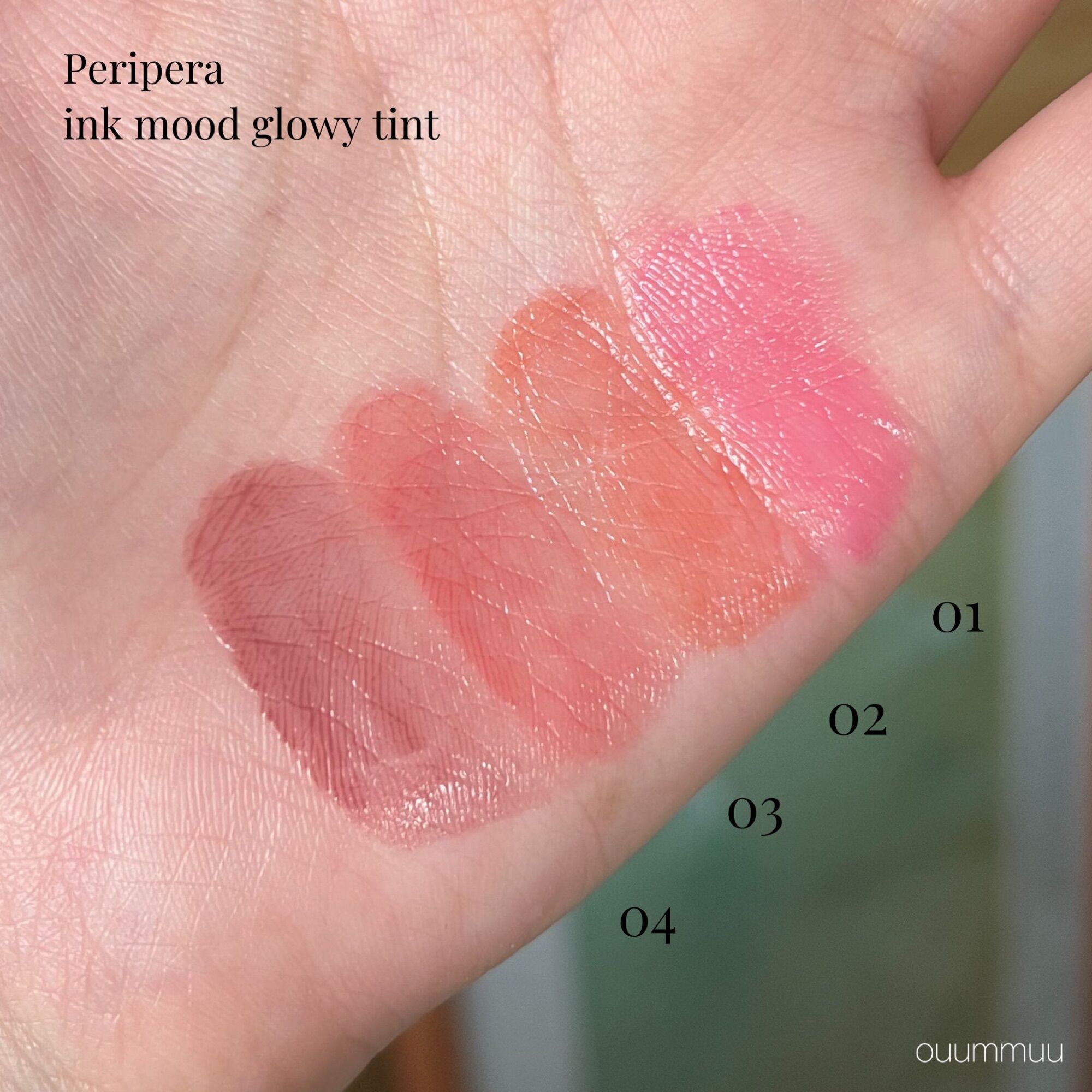 Son thỏi Peripera Ink Mood GLOWY BALM (3g)