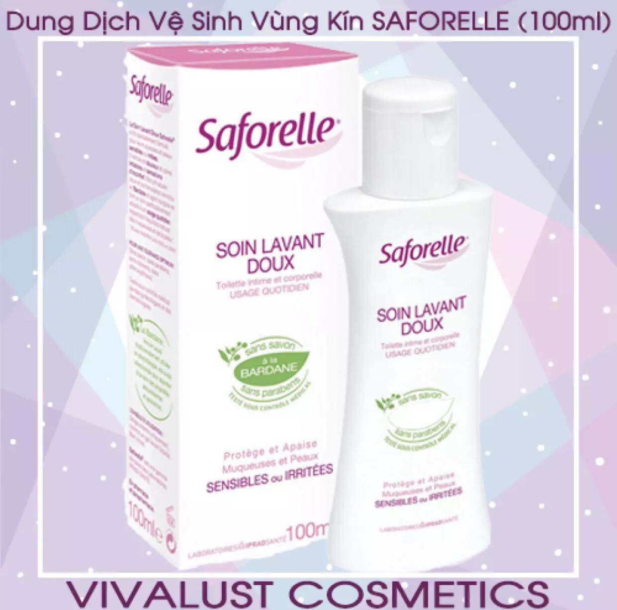 Dung Dịch Vệ Sinh Vùng Kín SAFORELLE Gentle Cleansing Care (100ml)