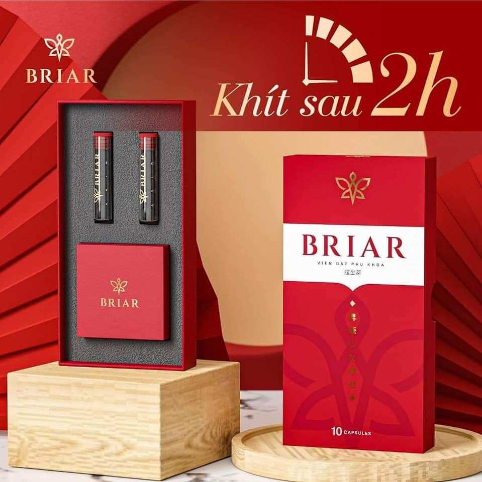 viên đặt se khit briar mẫu mới chính hãng (10viên)