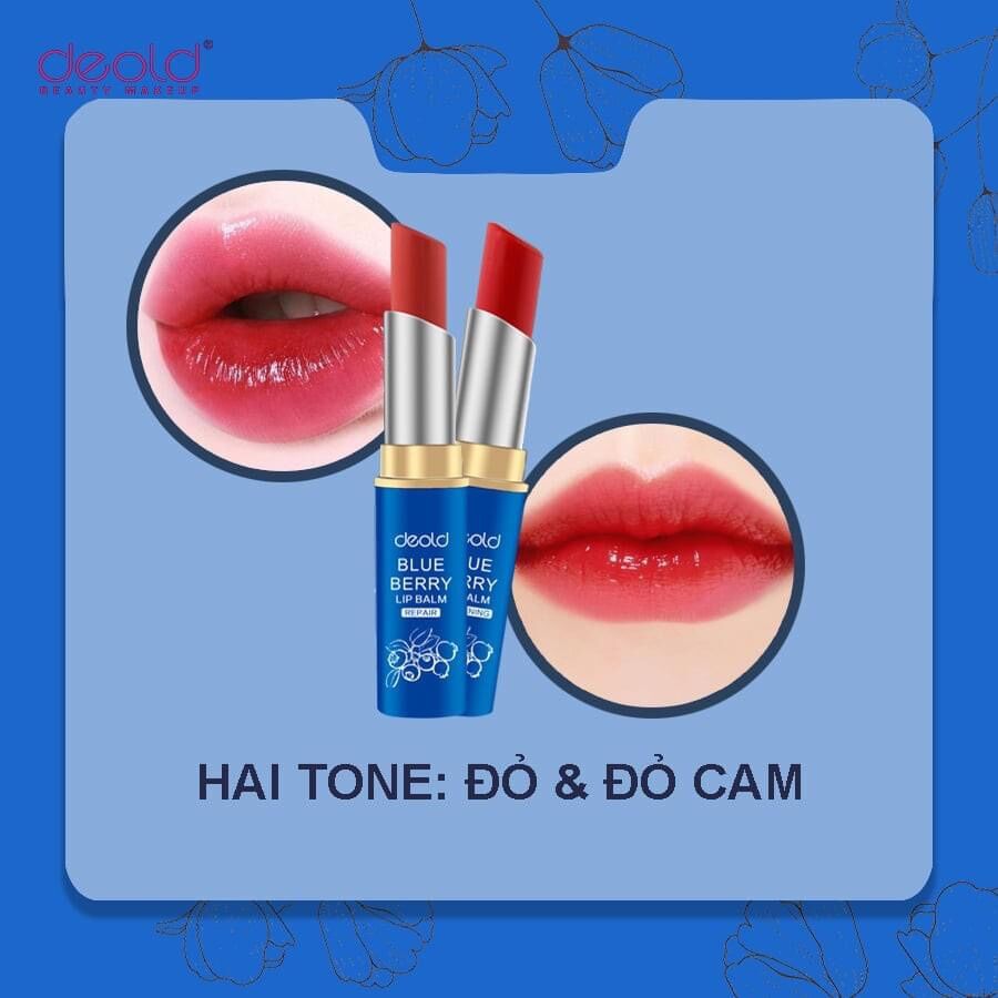 SON DƯỠNG MÔI VIỆT QUẤT DEOLD TONE ĐỎ